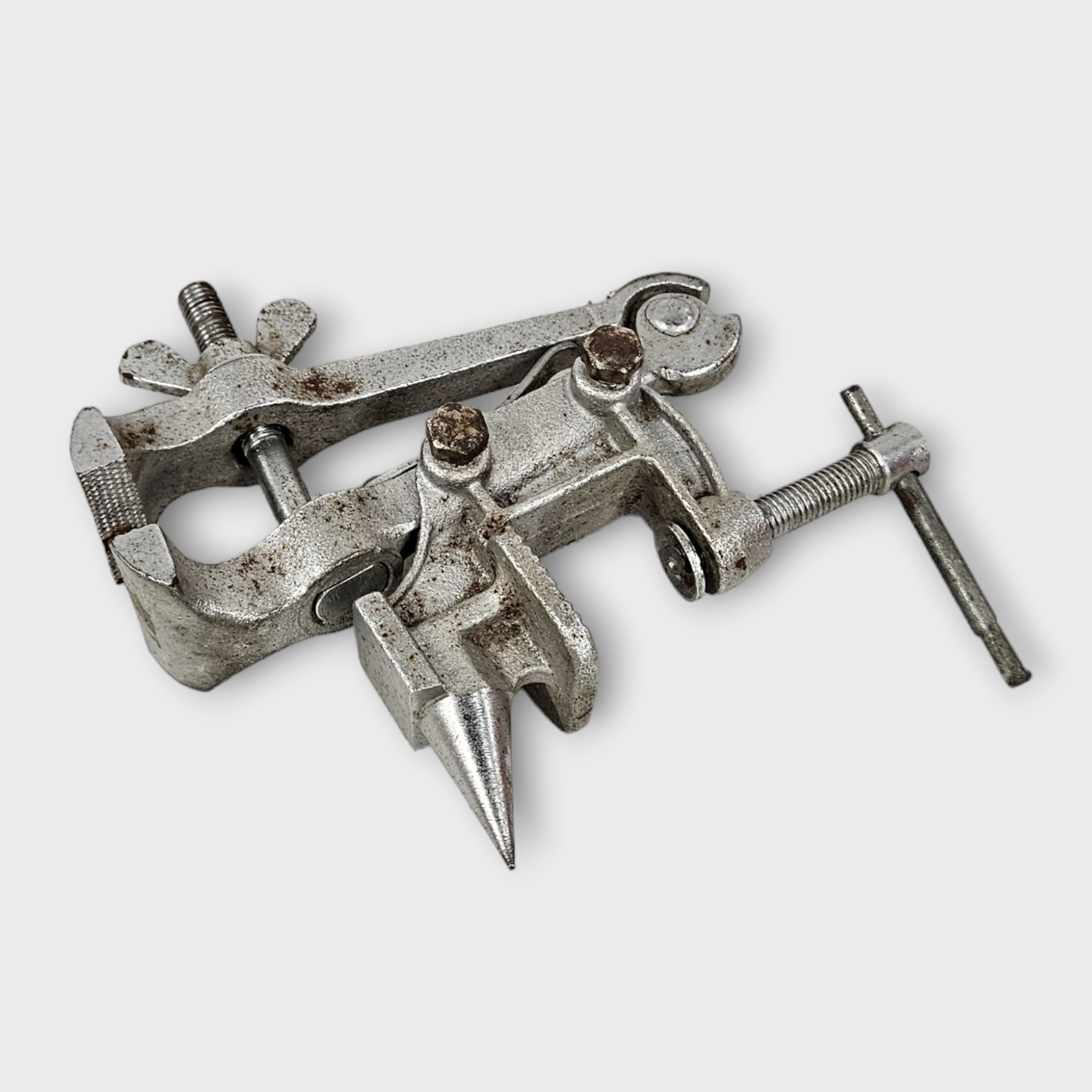 Small Precision Bench Mounted Jewelry Vice and Anvil - Wainfleet Trading Post
