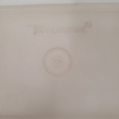 Vintage Tupperware Clear Rectangular Lid 895-1