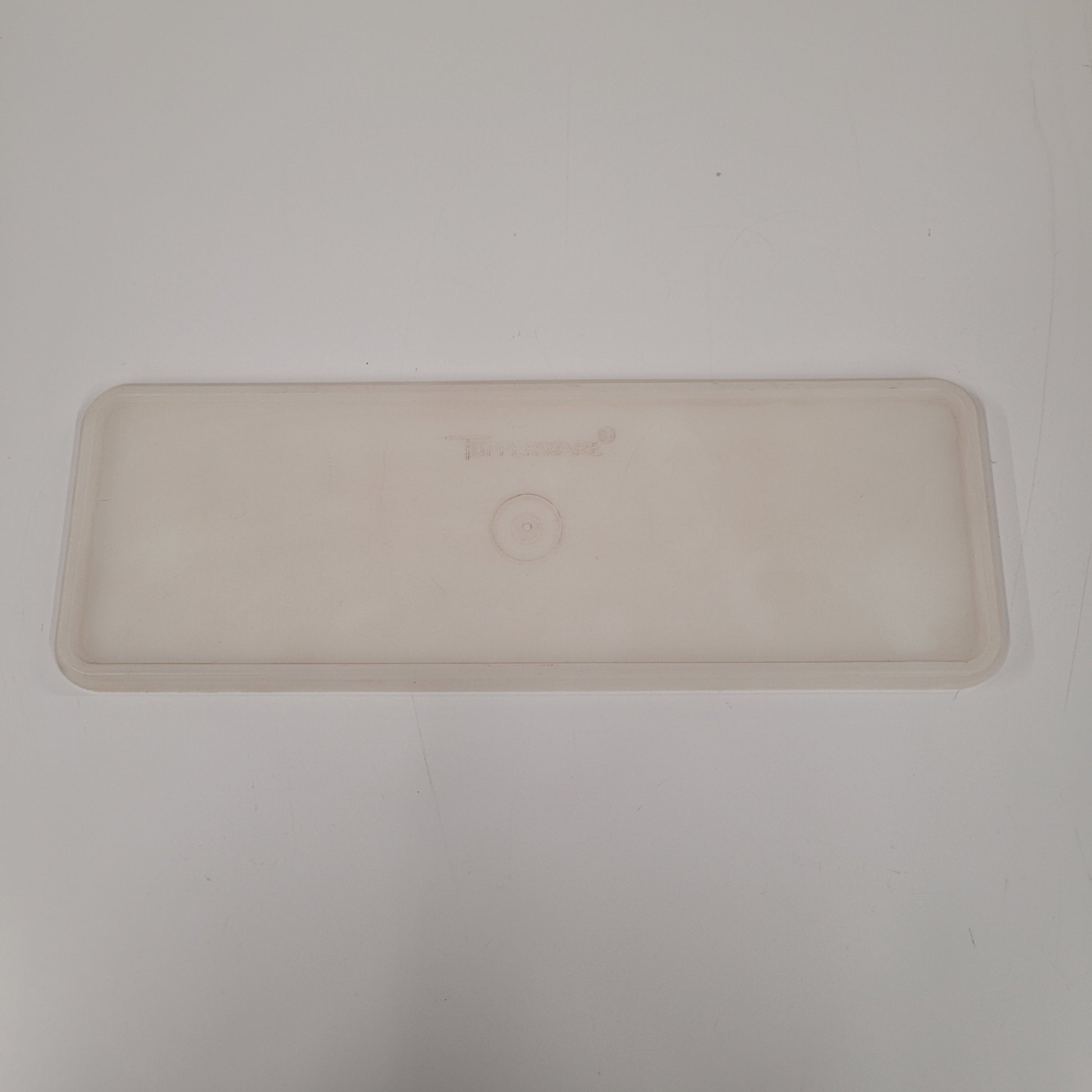 Vintage Tupperware Clear Rectangular Lid 895-1