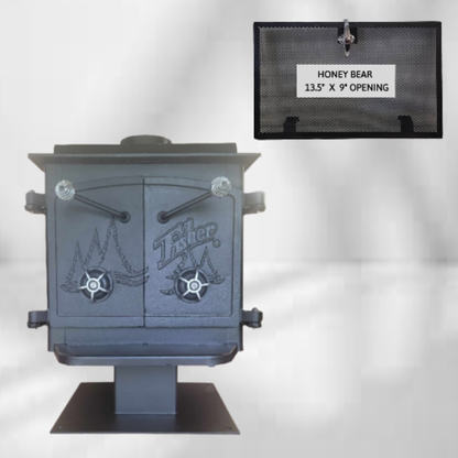 Teddy Bear Fisher Wood Stove Top Vent