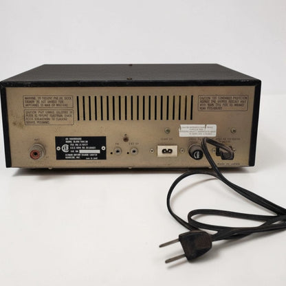 Vintage Blackfoot 40 CB base station transceiver with corded microphone handset.

Suggested Price