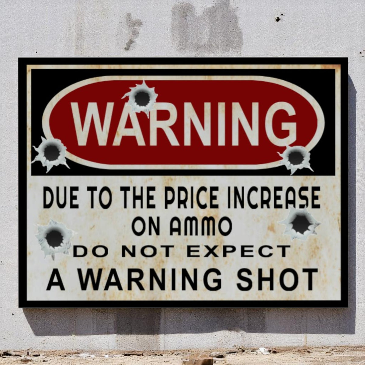 Aluminum Warning Sign – 
