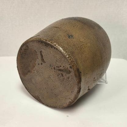 Antique W.E. Welding Brantford Ontario Salt Glaze Crock Jug 11”