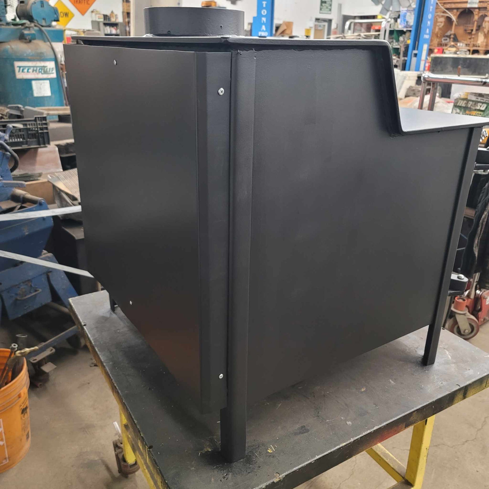 Wood Stove Heat Shield Custom Built
