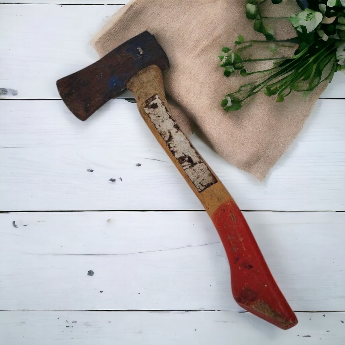 Vintage Swedish Hatchet Camping Gear Firefighting