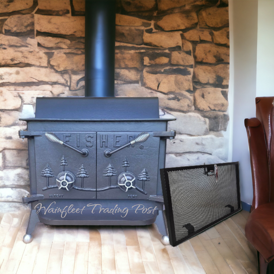 Grandpa Bear Fisher Wood Stove With Ball Feet Wainfleet Trading Post