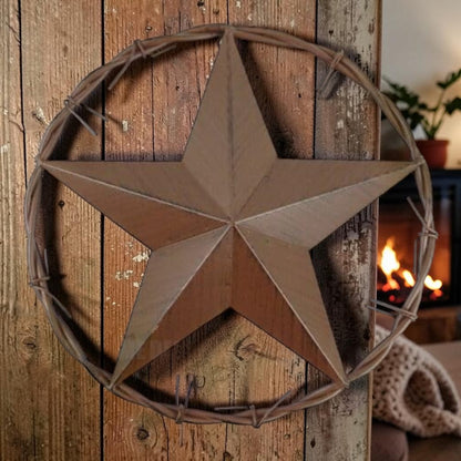 Large Texas Barn Star Wall Decor 25”