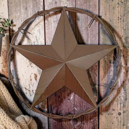 Large Texas Barn Star Wall Decor 25”