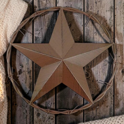 Large Texas Barn Star Wall Decor 25”