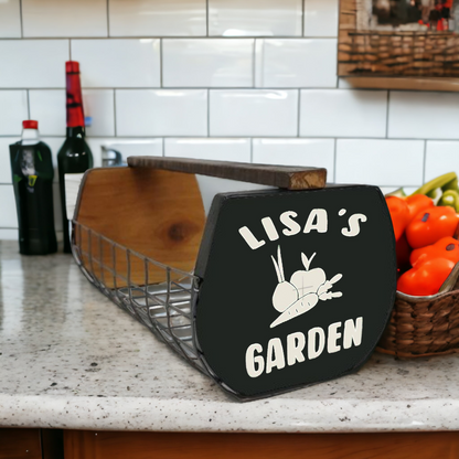 Garden Harvest Basket Personalized Gift Personalized