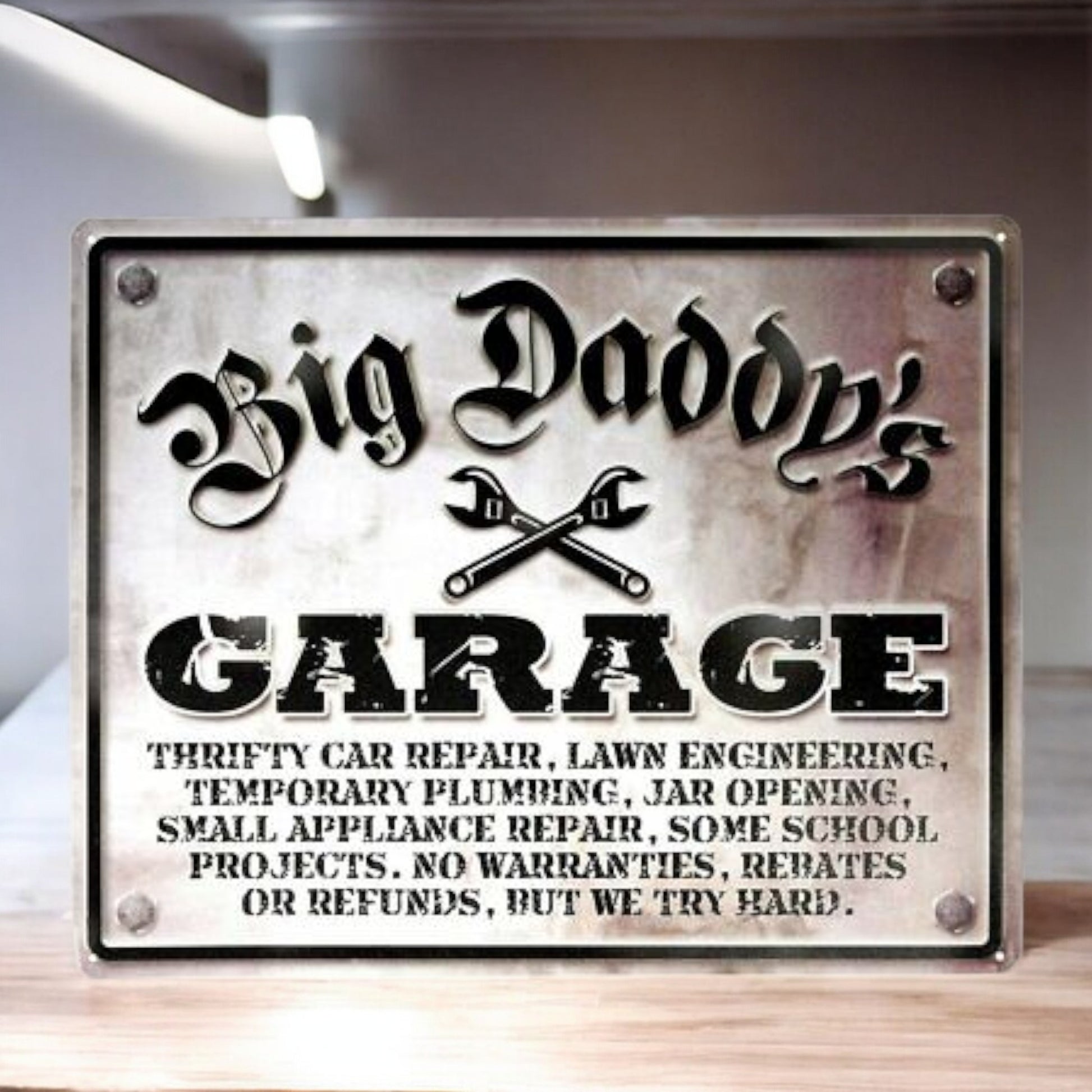 big daddy's garage sign 