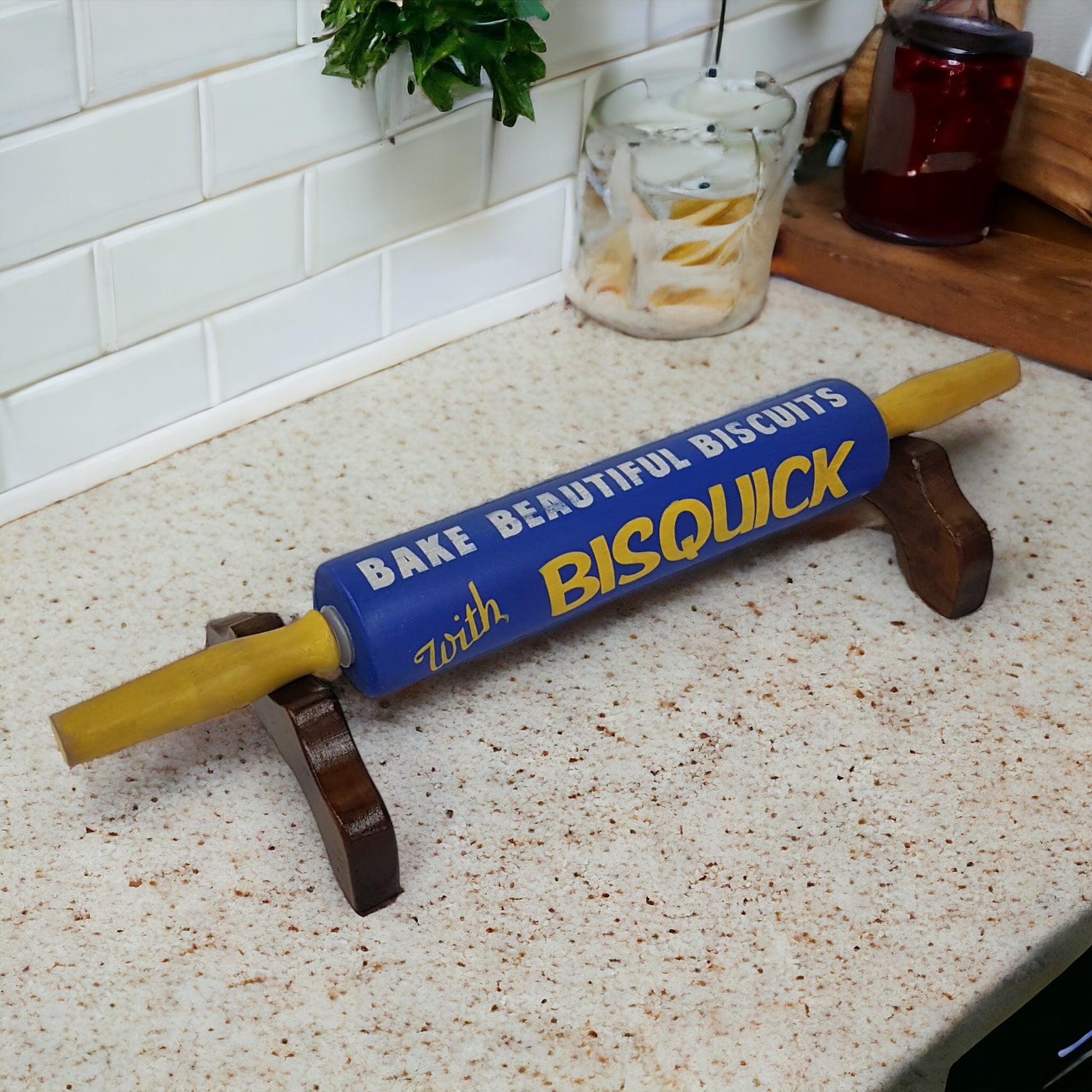 Rolling Pin Bisquick Retro Kitcken Decor - Wainfleet Trading Post