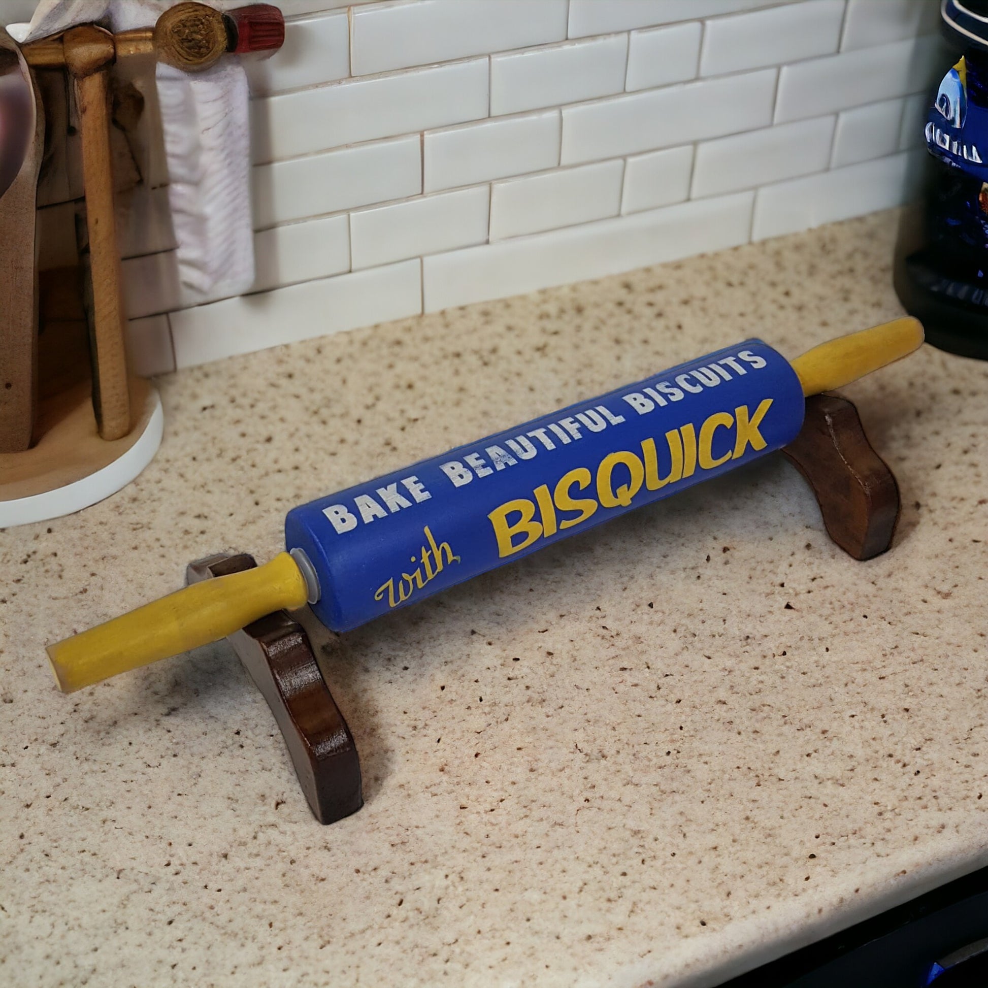 Rolling Pin Bisquick Retro Kitcken Decor - Wainfleet Trading Post