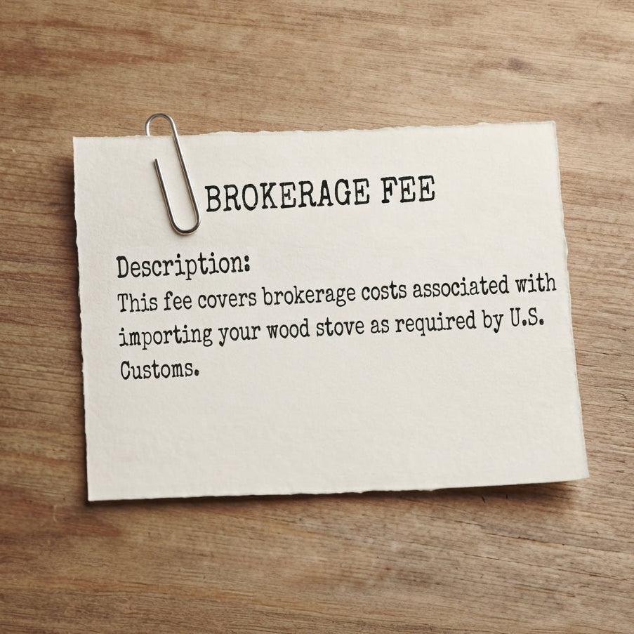 Service fee notice brokerage 