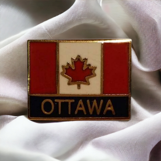 Canadian Flag Pin Ottawa Ontario
