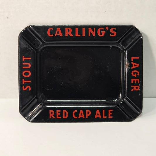 Vintage Carling’s Red Cap Ale Stout Lager Ashtray