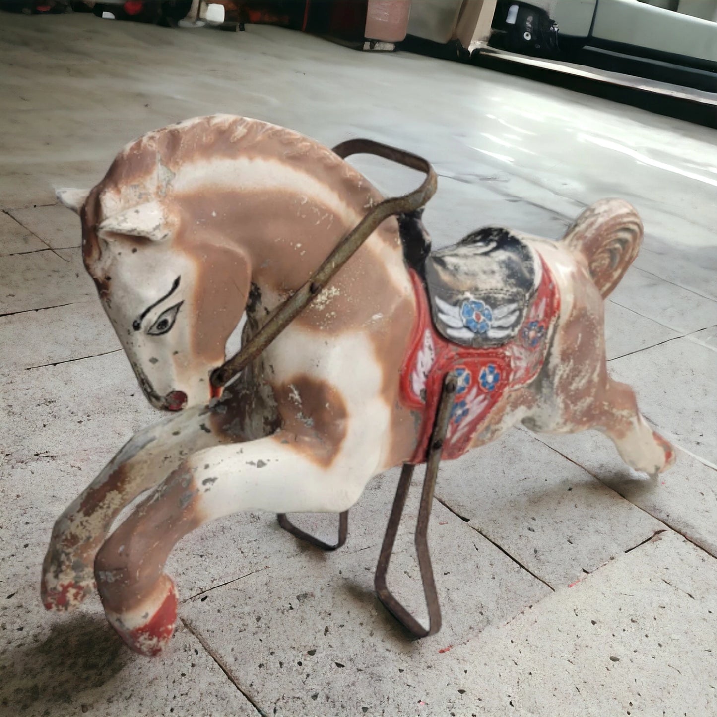 Antique Carousel Horse 1950's Nostalgia