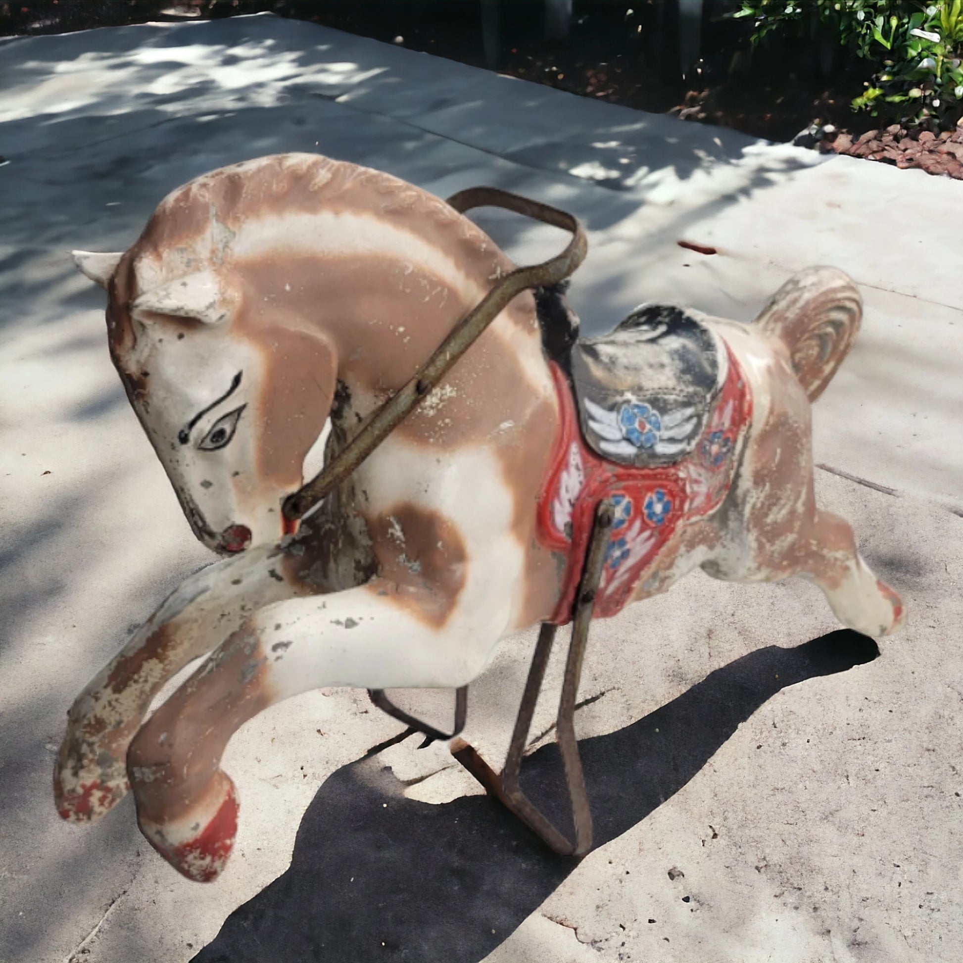 Antique Carousel Horse 1950's Nostalgia