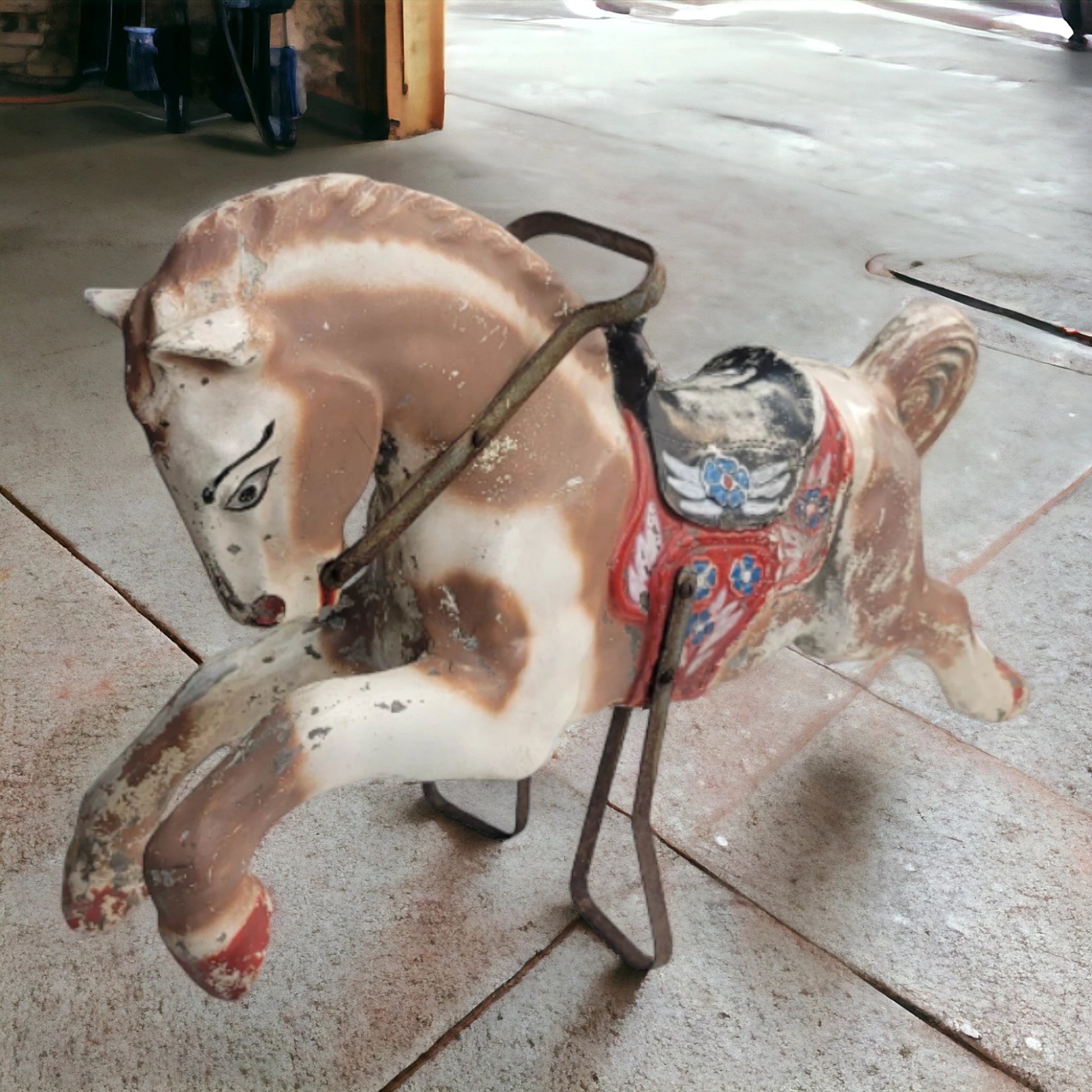 Antique Carousel Horse 1950's Nostalgia