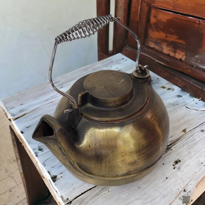 antique cast iron kettle stovetop accessories
