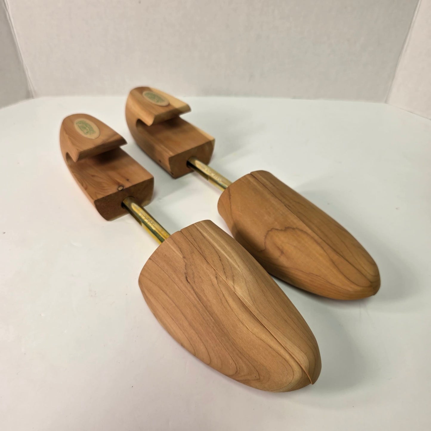 Vintage Cedar Shoe Trees Rochester Shoe Tree Co | 2 Pairs Available “Money Worth & Best” Adjustable USA Made