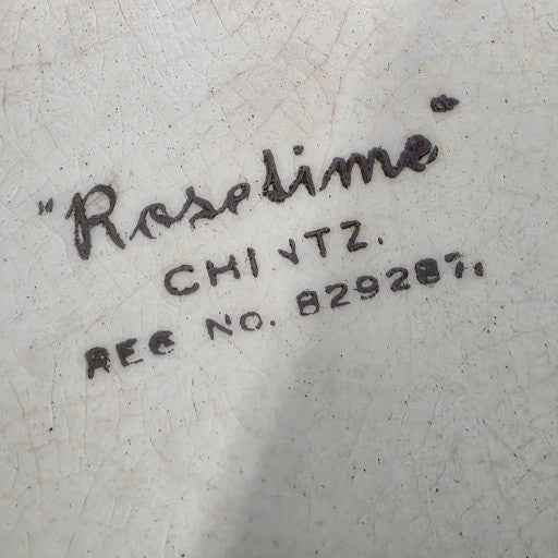 Antique Rose Time Chintz Divided Serving Tray BCM Nelson Ware England 8292887 Vintage China - Wainfleet Trading Post