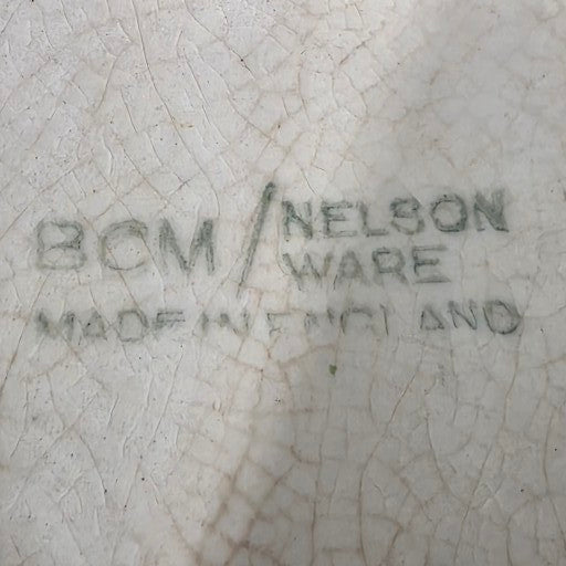 Antique Rose Time Chintz Divided Serving Tray BCM Nelson Ware England 8292887 Vintage China - Wainfleet Trading Post