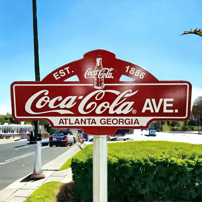 Coca-Cola Ave. Novelty Street Sign