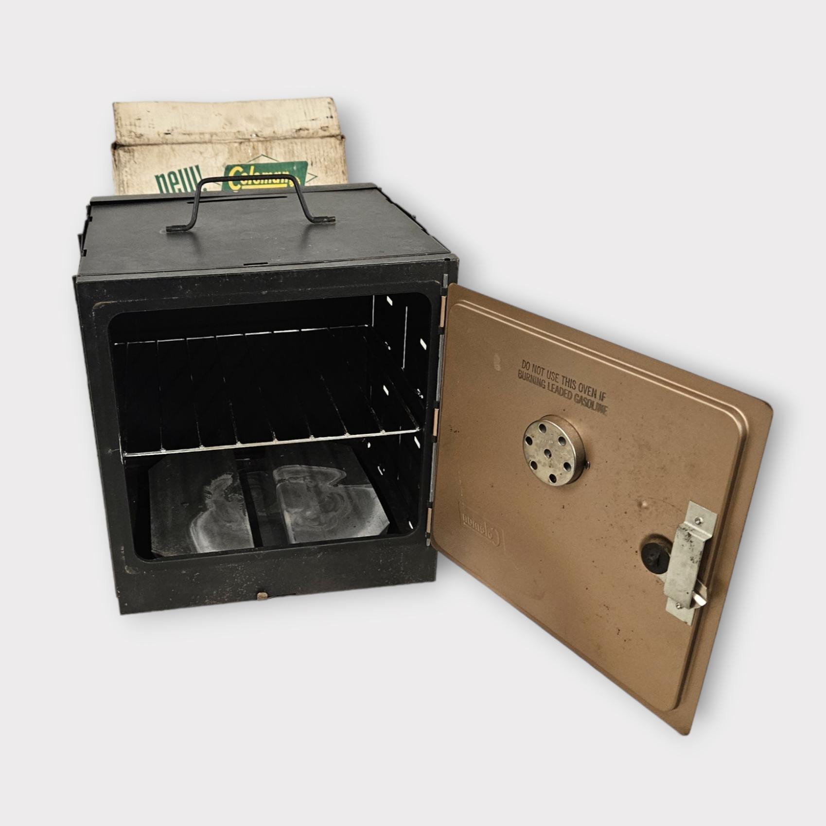 Vintage Folding Coleman Camp Oven Model 5010A-700 – Wainfleet