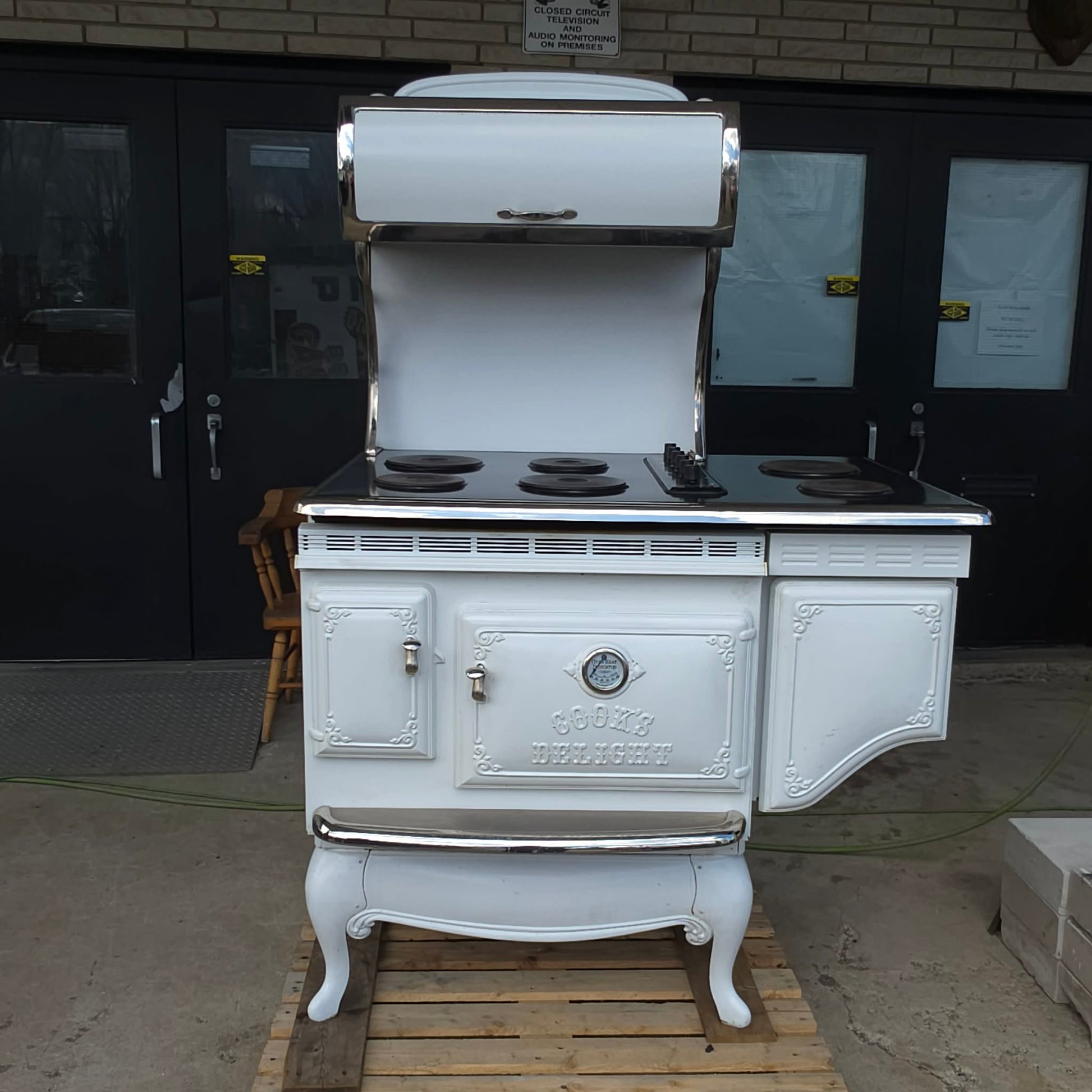 Cook’s Delight Electric Range 6 Burner | Vintage Farmhouse Retro Kitchen Stove