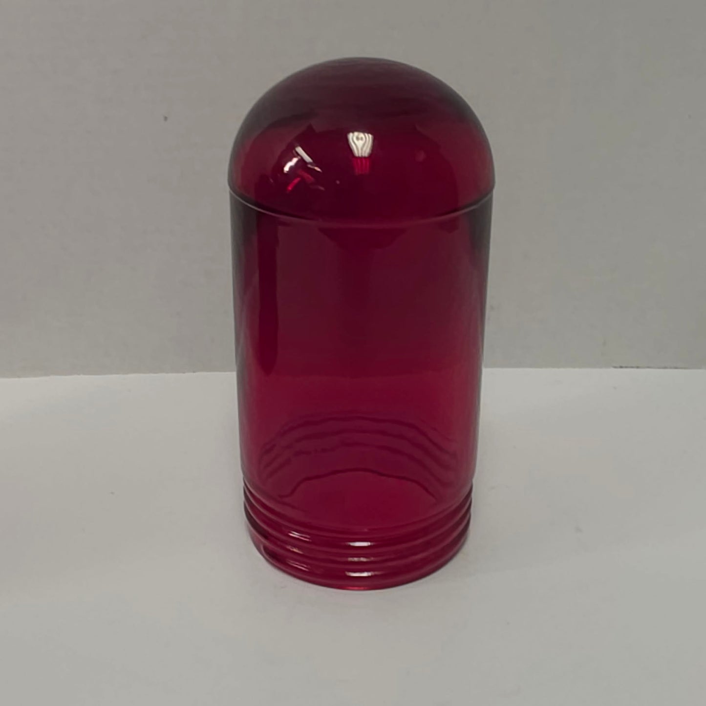 Crouse-Hinds Ruby Red Explosion Proof Lamp Globe 6.5” 