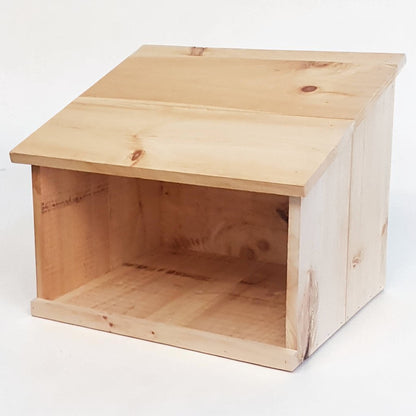 Handcrafted Pine Nesting Box 20x14x14