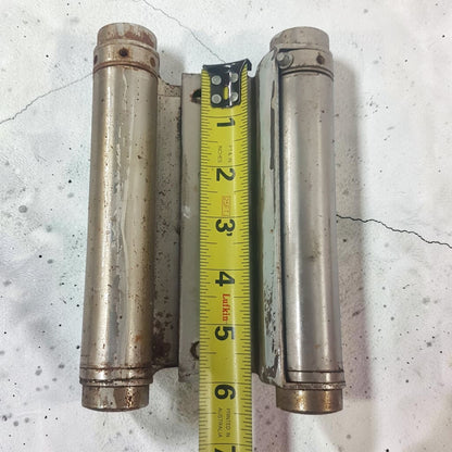 Vintage 6” Double Acting Door Hinges Pair