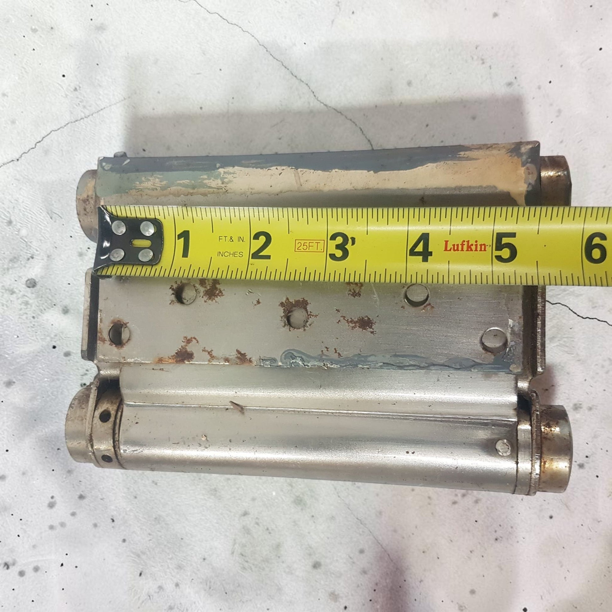 Vintage 6” Double Acting Door Hinges Pair