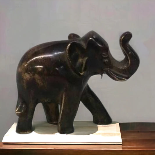 Ornamental Solid Brass Elephant Statue Made In India