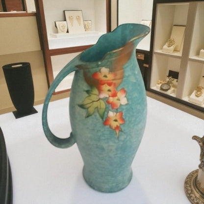 Collectible Eraware Art Deco Pastel Pottery Water Pitcher