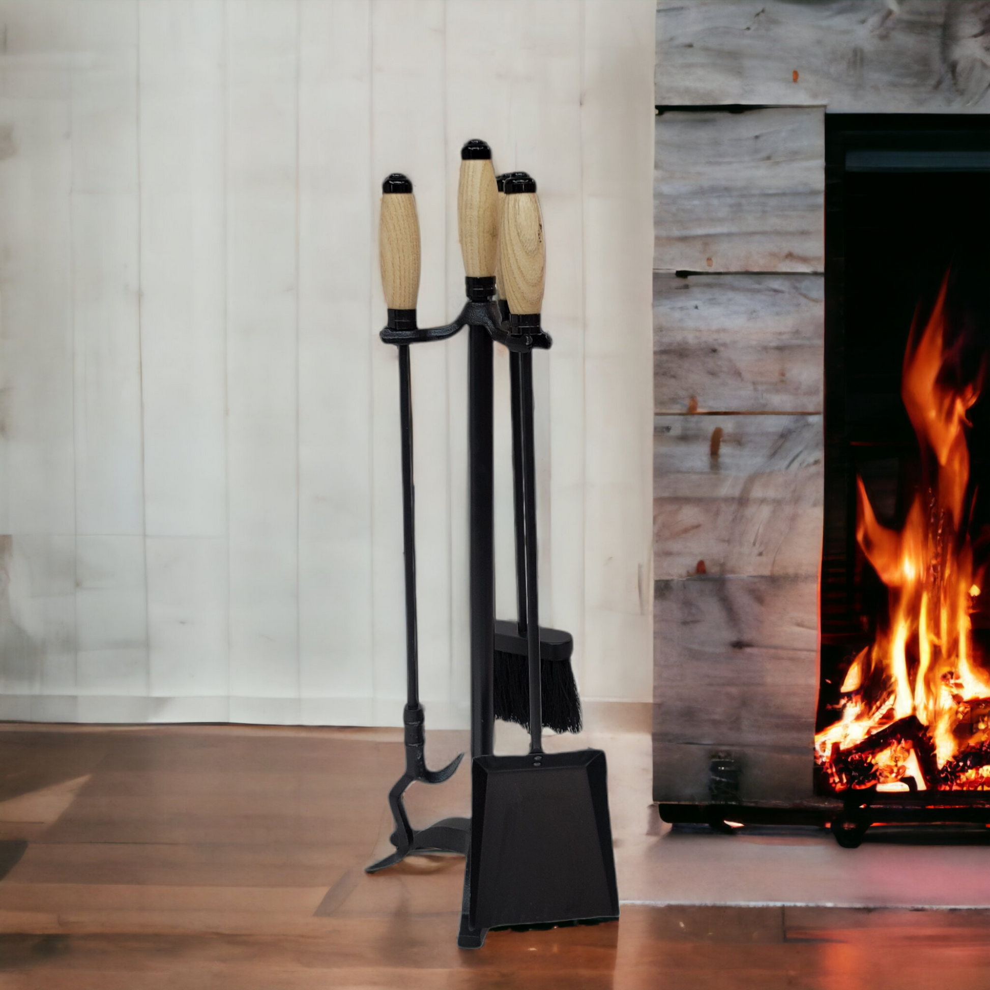 wood stove fireplace tool set