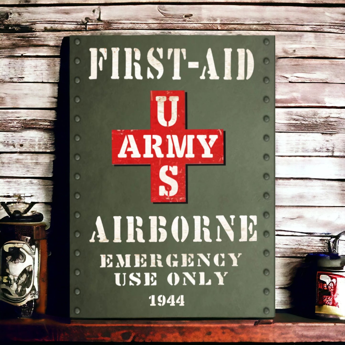 Army First Aid Sign 