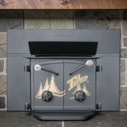 Grandma Bear Fisher Wood Stove Insert