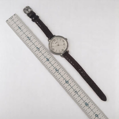 Fossil Women’s Watch ES3184 – Quartz Movement, Silver Dial, Date Display 34 MM