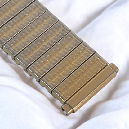 Vintage Gold Expandable Watch Band – 16–19mm Adjustable USA Made