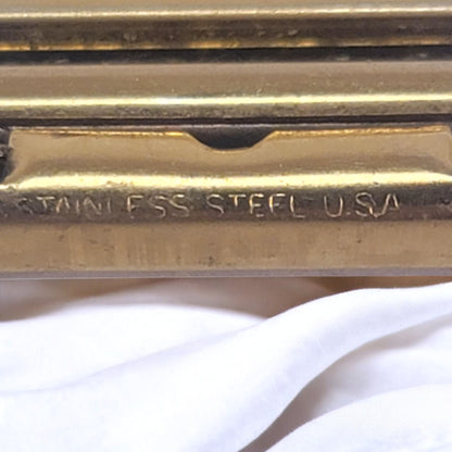 Vintage Gold Expandable Watch Band – 16–19mm Adjustable USA Made