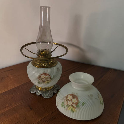 Victorian Gone With the Wind Oil Lamp Improved Climax 1890