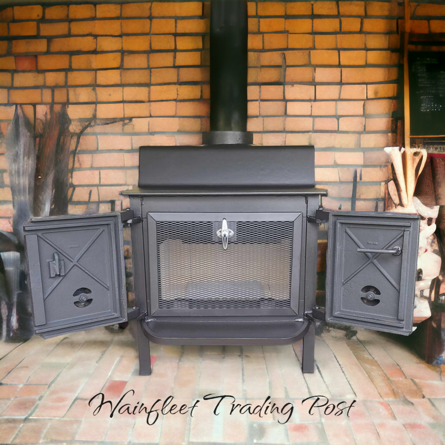 Fisher Wood Stove Spark Arresting Screen Deluxe Filigree