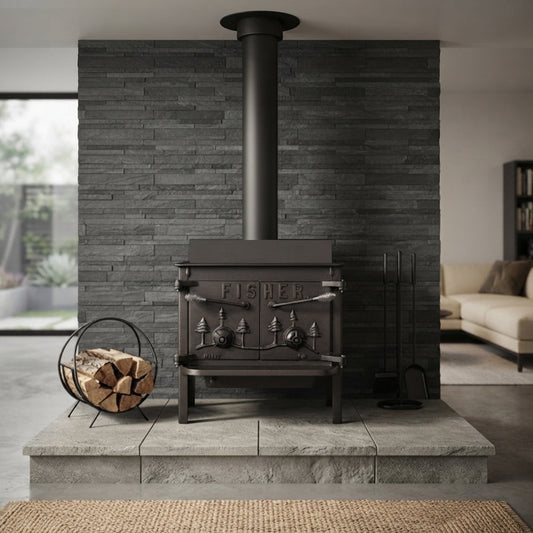 Grandpa Bear Fisher Wood Stove - Wainfleet Trading Post