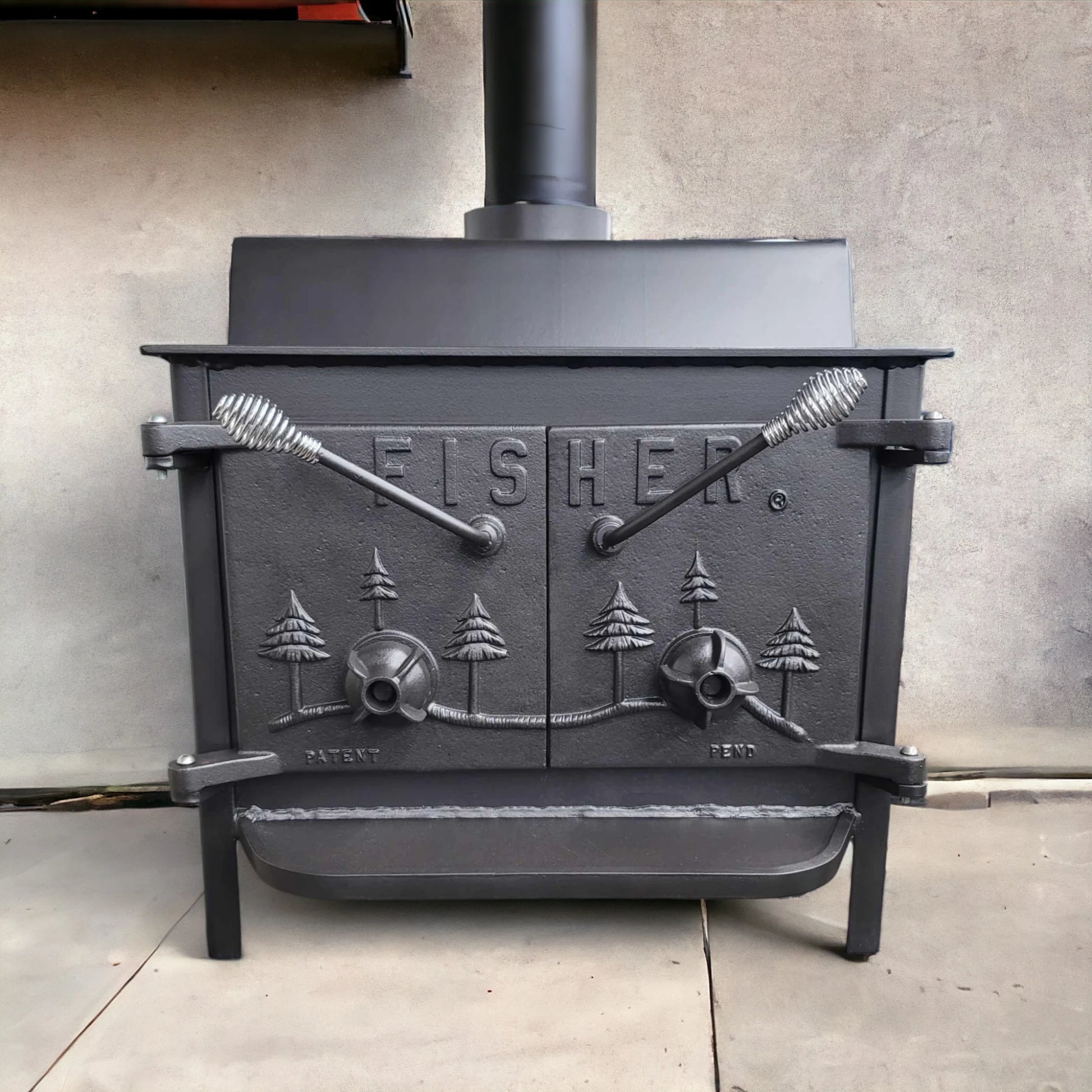 Grandpa Bear Fisher Wood Stove Top Vent Wainfleet Trading Post
