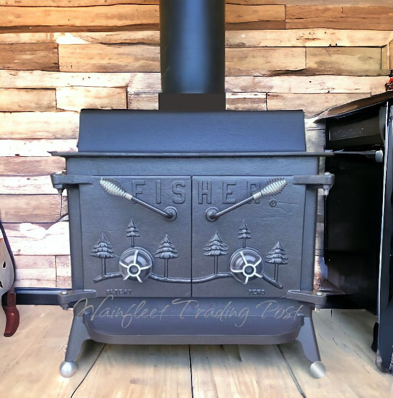 Grandpa Bear Fisher Wood Stove With Ball Feet Wainfleet Trading Post