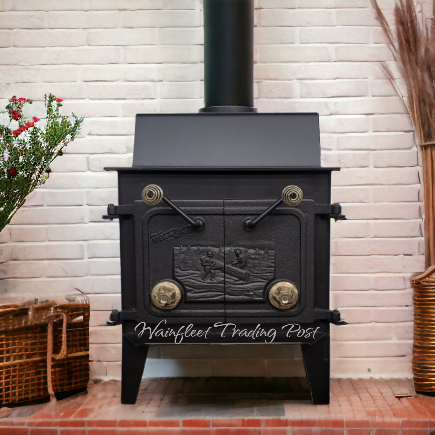 Harr Wood Wood Stove Professionally Refurbished