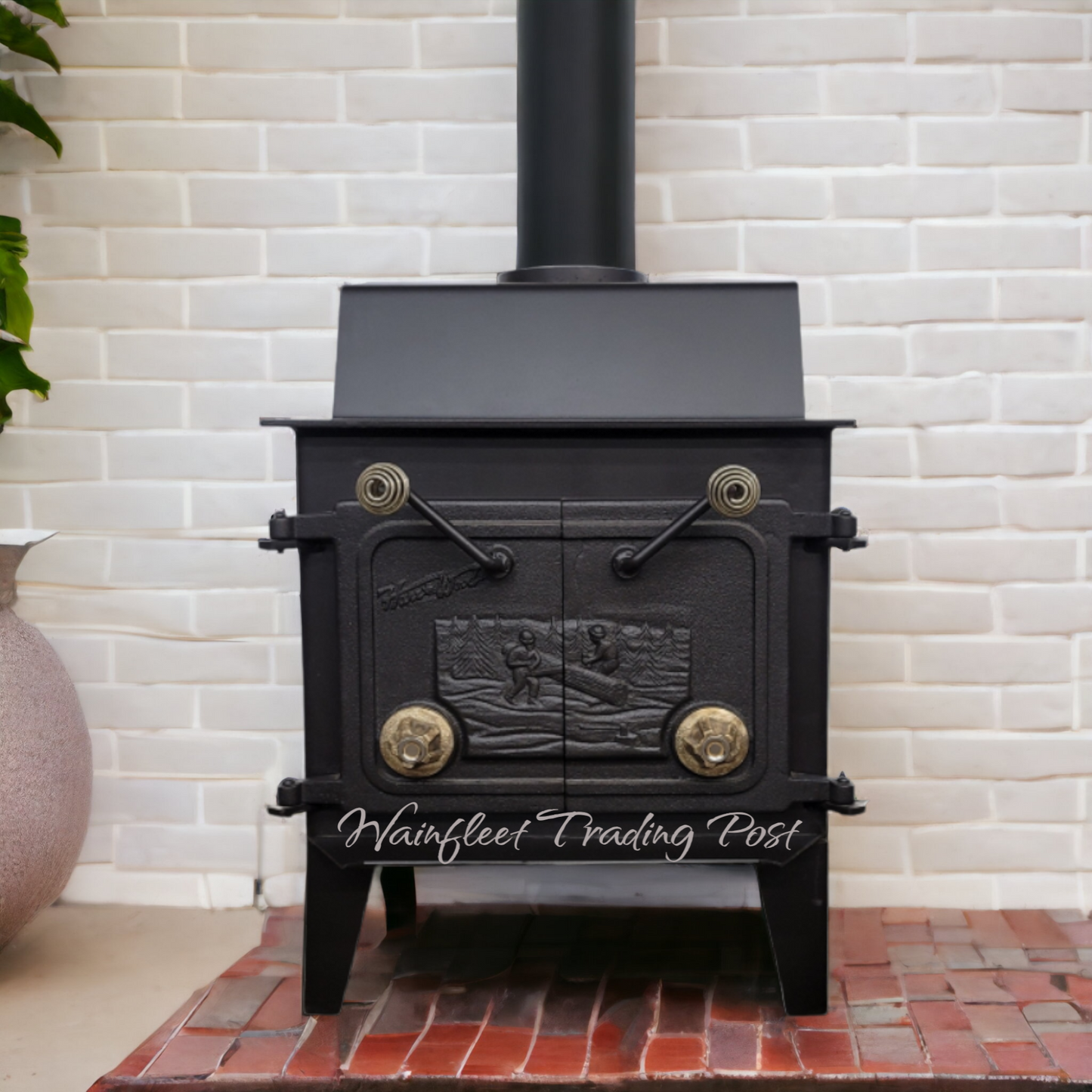 Harr Wood Wood Stove Professionally Refurbished