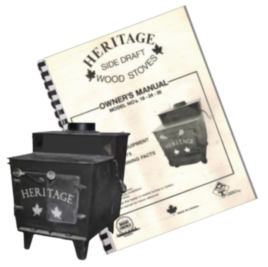 Heritage Side Vent Wood Stove Manual